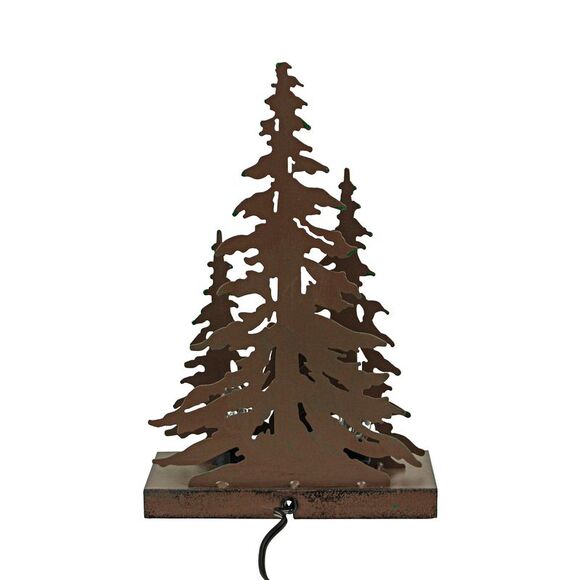Rustic Metal Bigfoot Forest Stroll Accent Lamp Decorative Sasquatch Home Decor - Picture 3 of 10